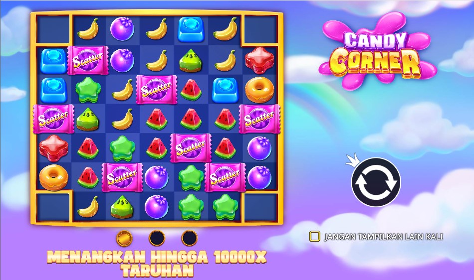 Slot Terbaru Dari Pragmatic Play: Candy Corner dengan Maxwin 10000x