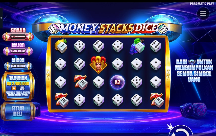 Slot Terbaru Money Stacks Dice: Pragmatic Play