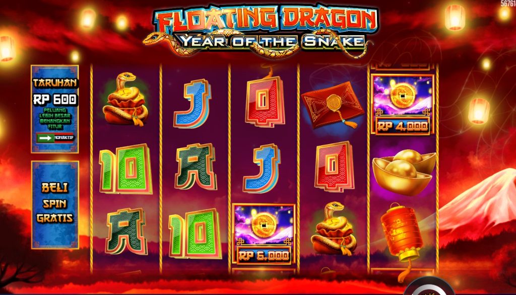 Mengenal Floating Dragon - Year Of The Snake: dengan Potensi Jackpot Besar