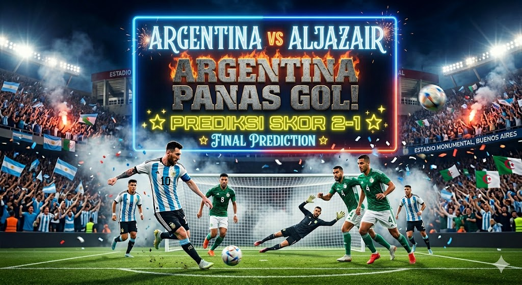 Argentina vs Aljazair