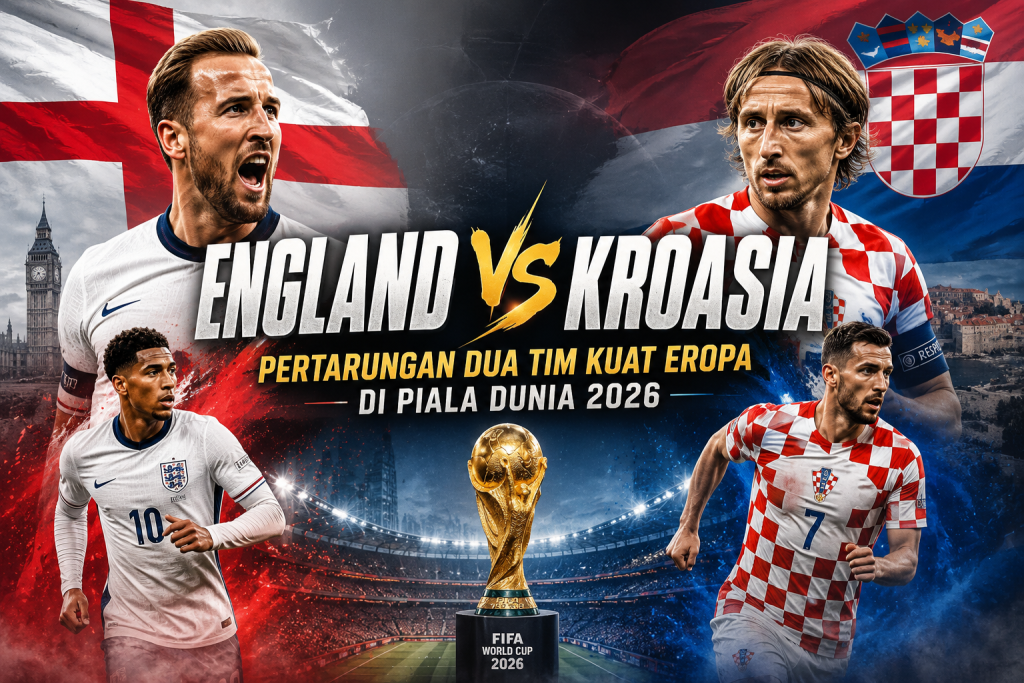 Inggris vs Kroasia