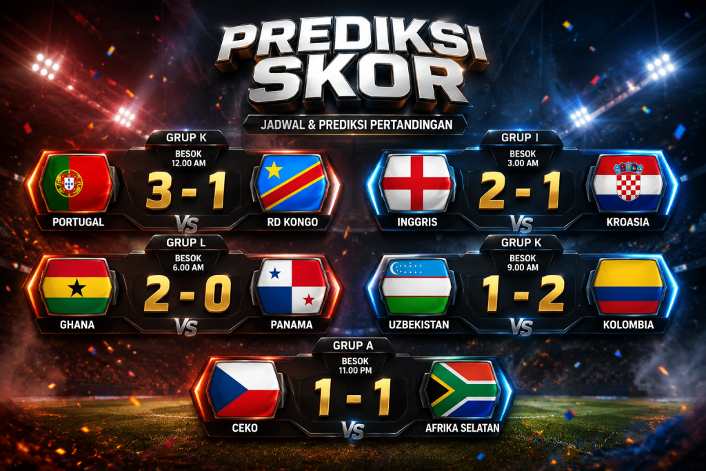 Prediksi Skor Besok