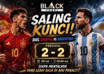 Spanyol vs Argentina Saling Kunci! Duel Yang Diprediksi 2-2