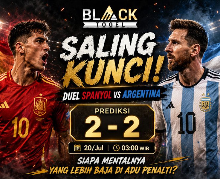 Spanyol vs Argentina Saling Kunci! Duel Yang Diprediksi 2-2