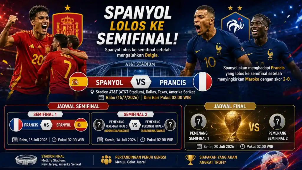 Prediksi Prancis vs Spanyol